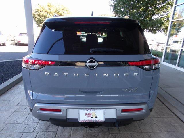new 2025 Nissan Pathfinder car, priced at $46,150