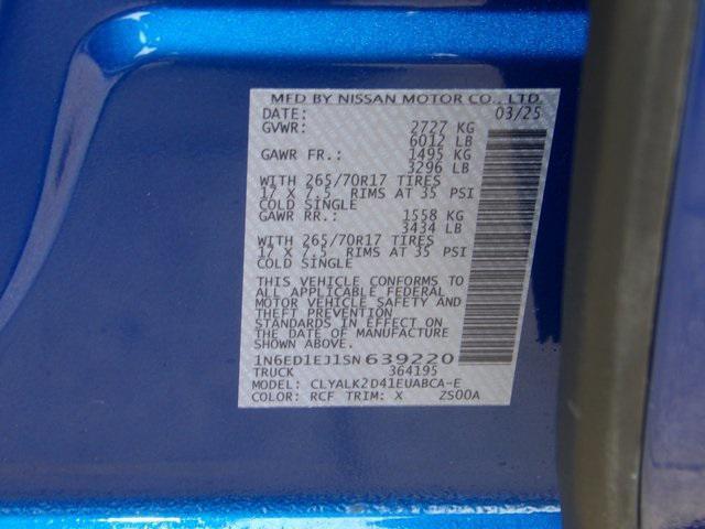 used 2025 Nissan Frontier car, priced at $36,500