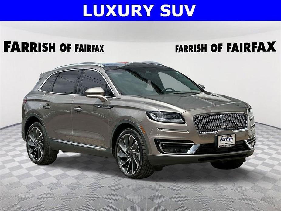 used 2019 Lincoln Nautilus car, priced at $27,500