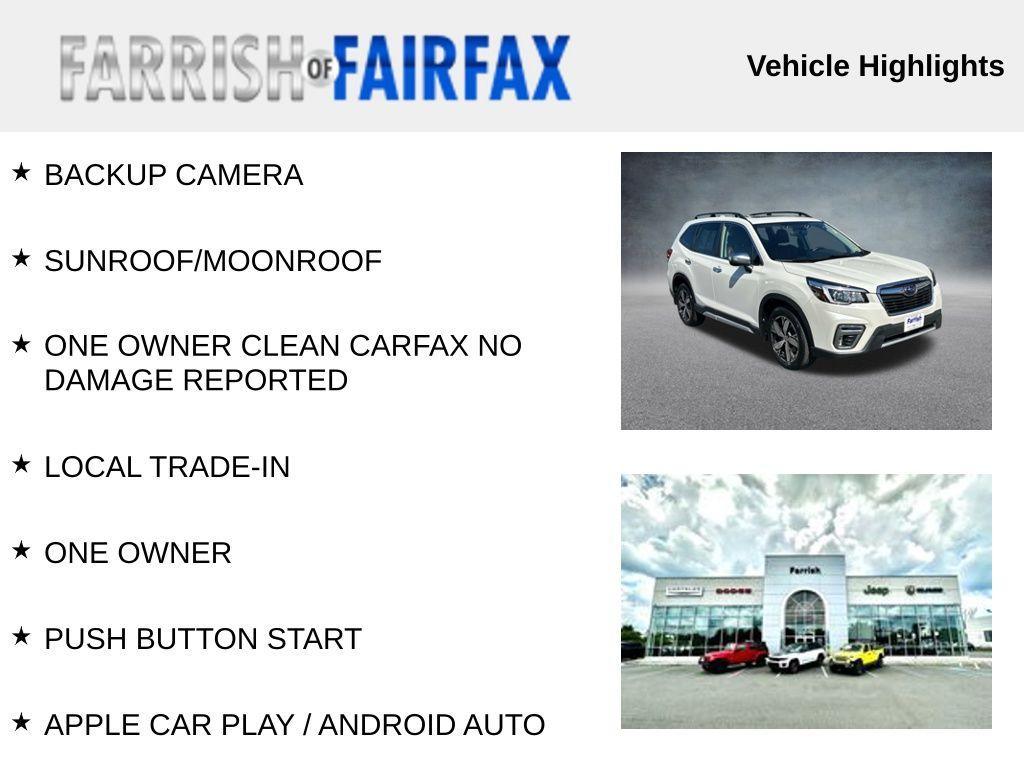 used 2019 Subaru Forester car, priced at $21,750
