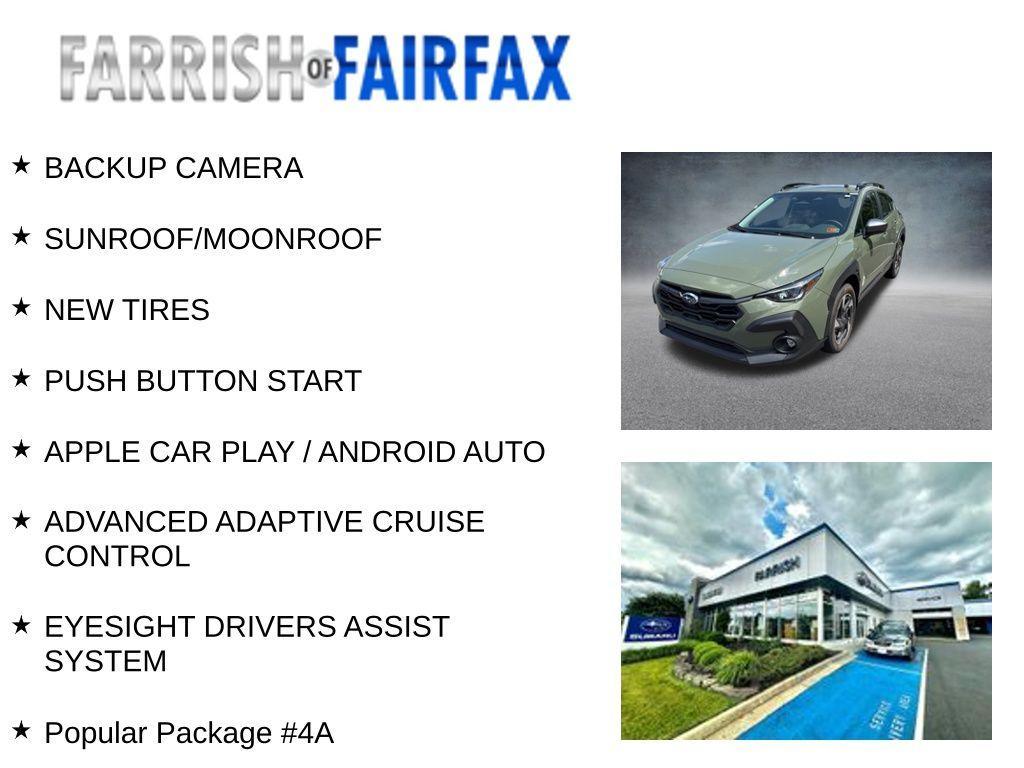 new 2025 Subaru Crosstrek car, priced at $33,969
