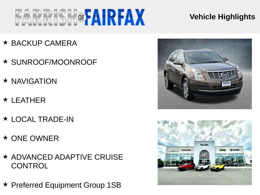 used 2014 Cadillac SRX car, priced at $11,750