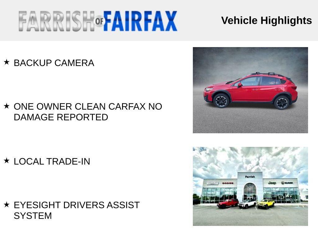 used 2021 Subaru Crosstrek car, priced at $21,000