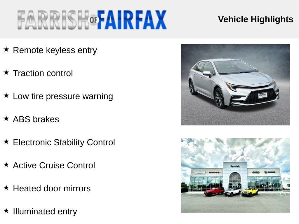 used 2024 Toyota Corolla Hybrid car, priced at $24,995