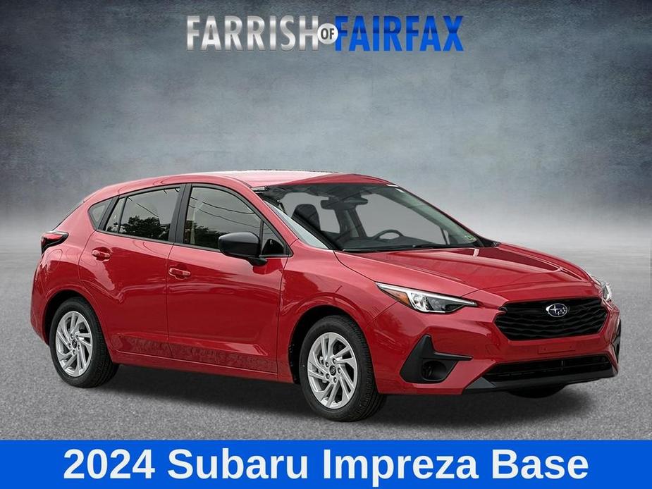 new 2024 Subaru Impreza car, priced at $23,633