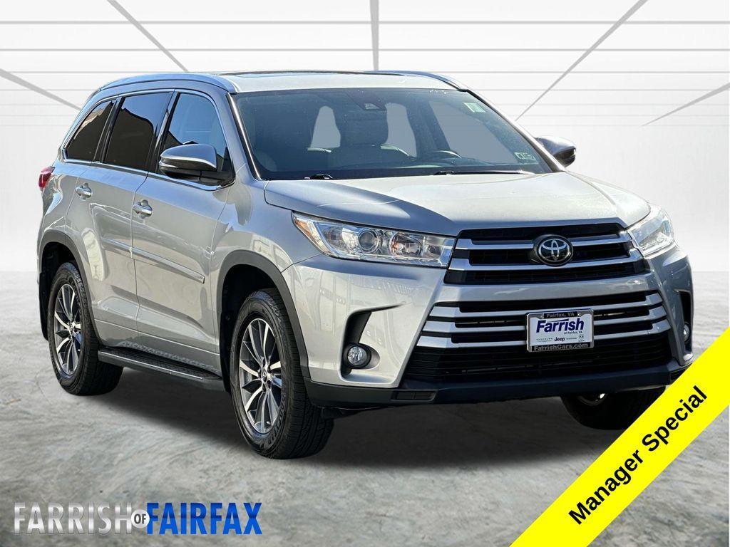 used 2017 Toyota Highlander car, priced at $22,427