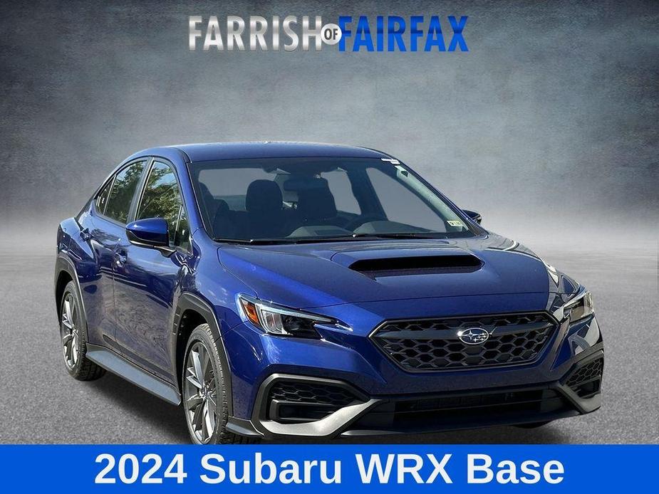 new 2024 Subaru WRX car, priced at $31,966