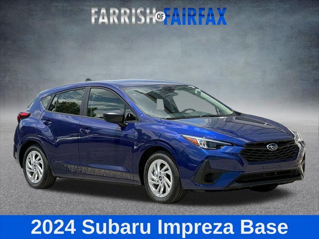 new 2024 Subaru Impreza car, priced at $23,477