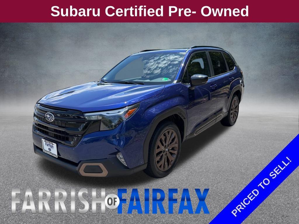 used 2025 Subaru Forester car, priced at $32,995