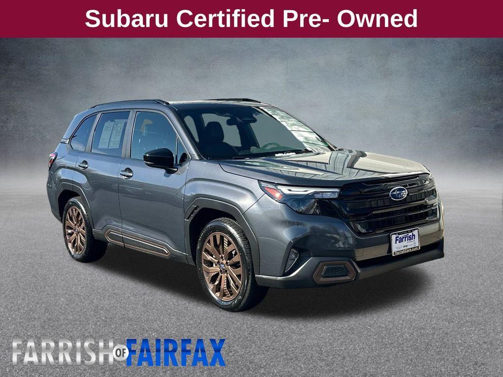 used 2025 Subaru Forester car, priced at $32,000