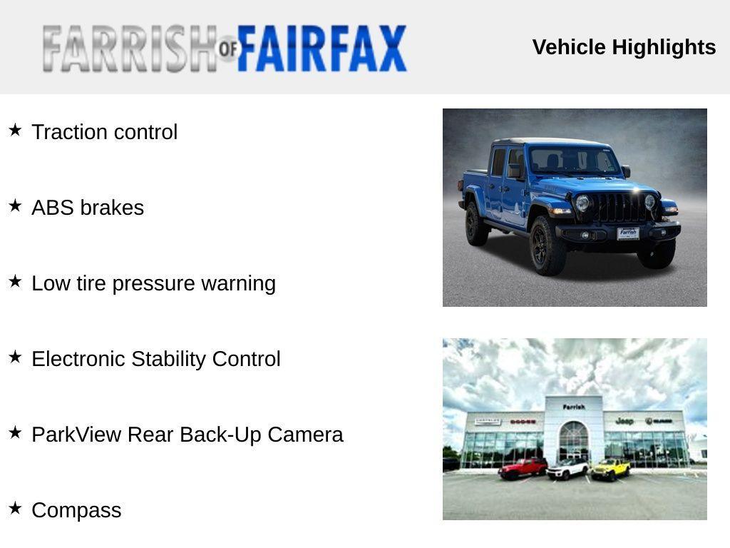 used 2021 Jeep Gladiator car, priced at $24,495