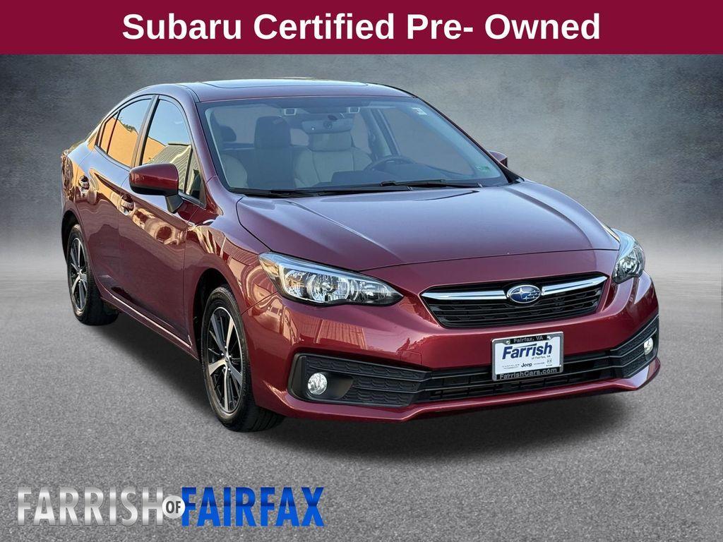 used 2021 Subaru Impreza car, priced at $19,995