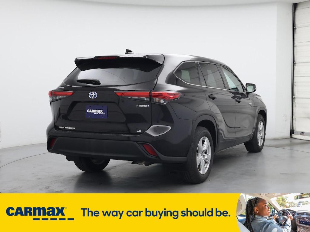used 2021 Toyota Highlander Hybrid car, priced at $37,998