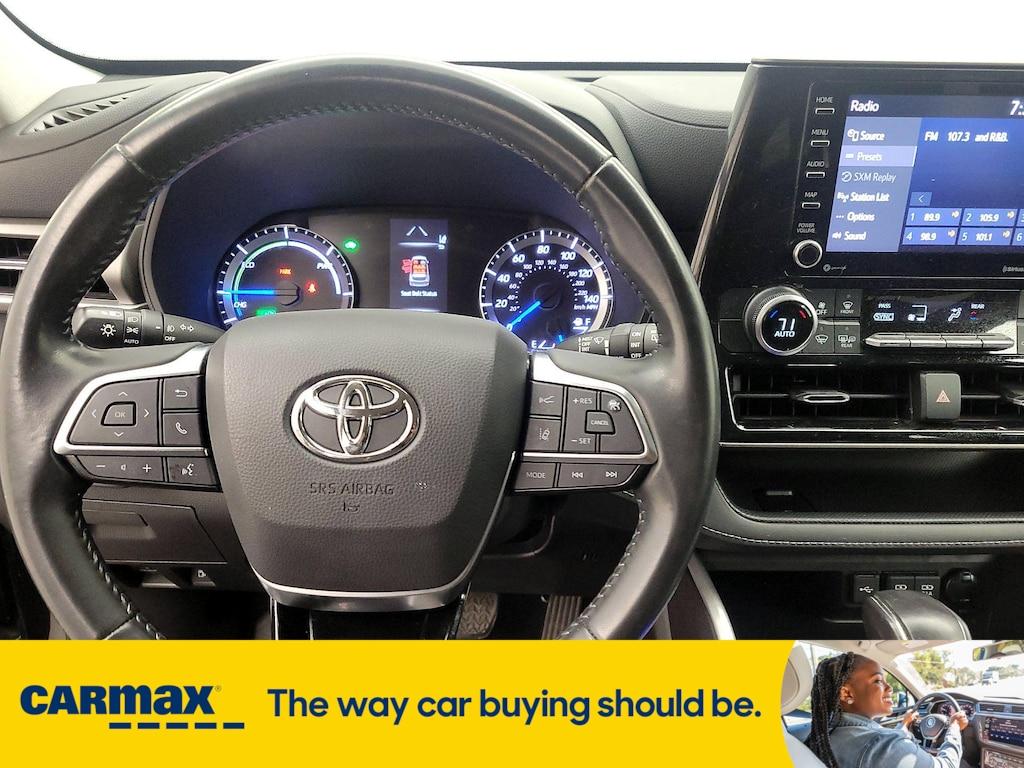 used 2021 Toyota Highlander Hybrid car, priced at $37,998
