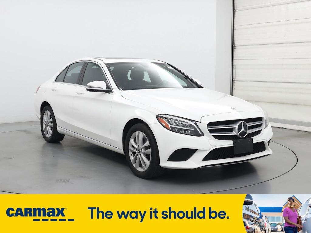 used 2019 Mercedes-Benz C-Class car, priced at $22,998