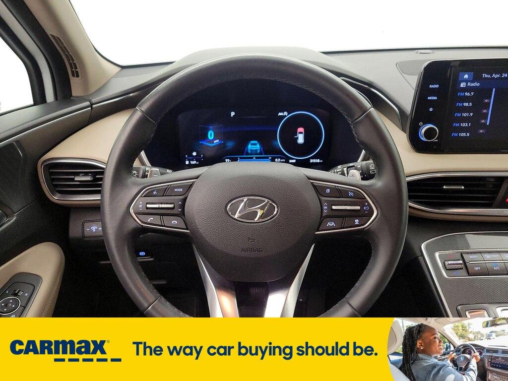 used 2021 Hyundai Santa Fe car, priced at $22,998