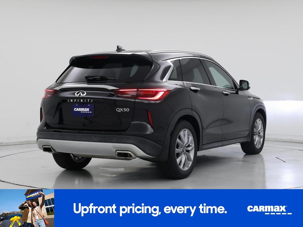 used 2022 INFINITI QX50 car, priced at $30,998
