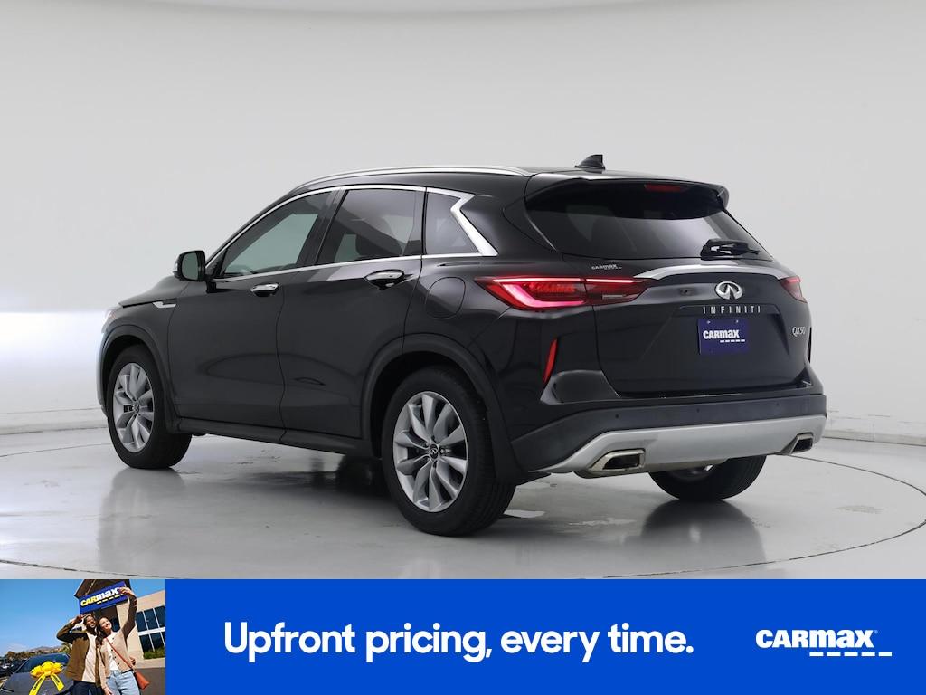 used 2022 INFINITI QX50 car, priced at $30,998