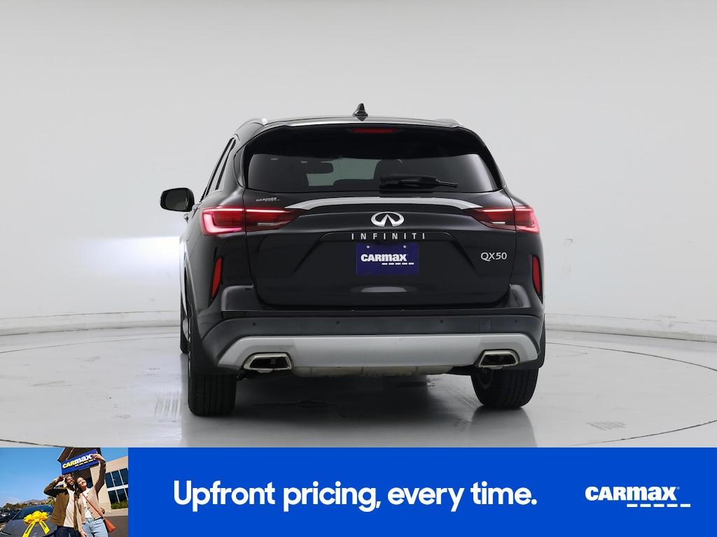 used 2022 INFINITI QX50 car, priced at $30,998