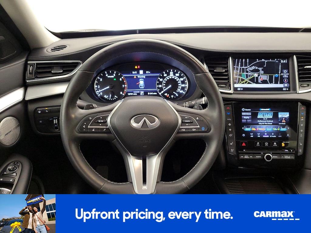 used 2022 INFINITI QX50 car, priced at $30,998