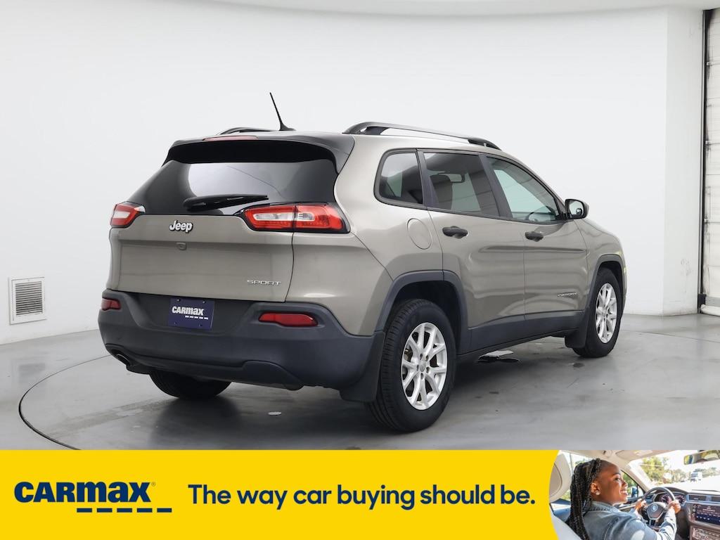 used 2017 Jeep Cherokee car, priced at $14,599