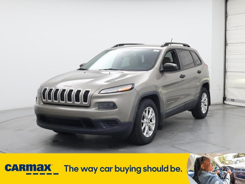 used 2017 Jeep Cherokee car, priced at $14,599