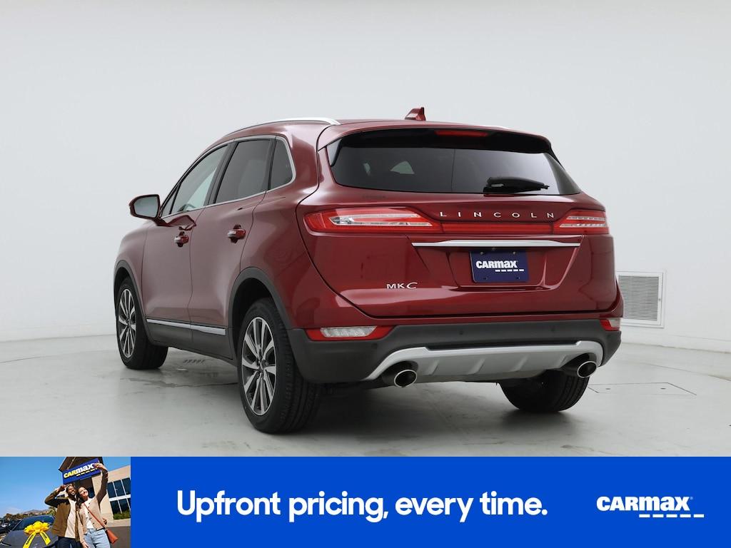 used 2019 Lincoln MKC car, priced at $17,998