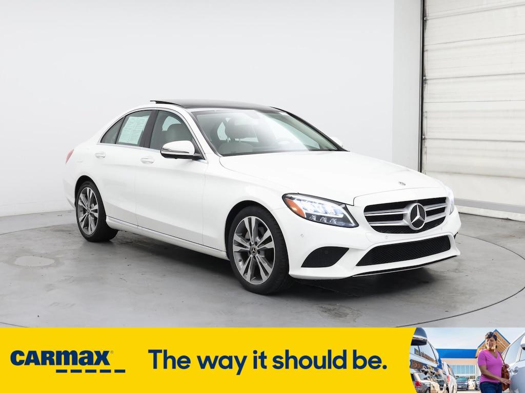 used 2020 Mercedes-Benz C-Class car, priced at $29,998