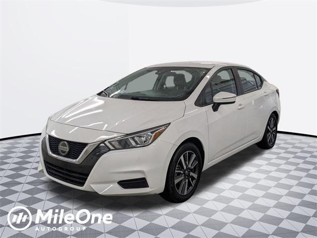 used 2021 Nissan Versa car, priced at $14,000