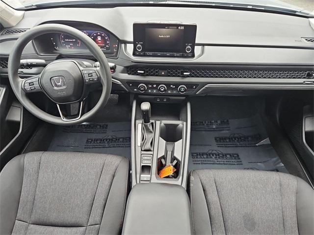 used 2025 Honda Accord car, priced at $27,500