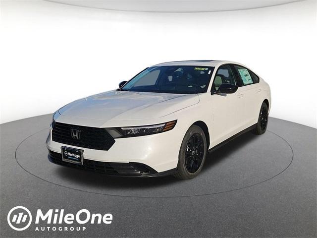 new 2025 Honda Accord car, priced at $30,750