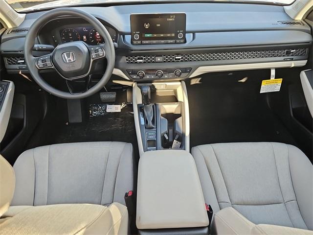 new 2025 Honda Accord car, priced at $30,750