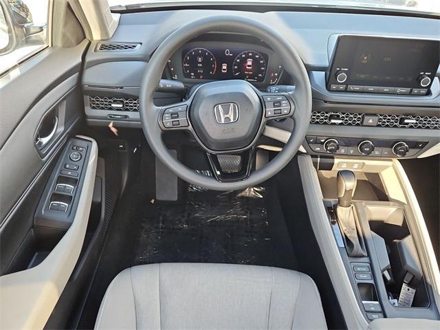 new 2025 Honda Accord car, priced at $30,750