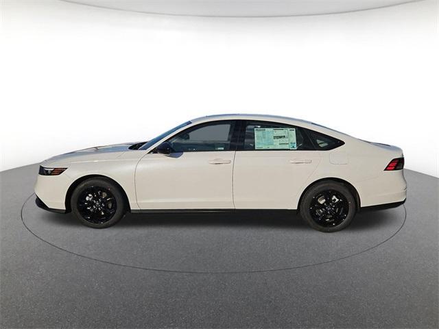 new 2025 Honda Accord car, priced at $30,750