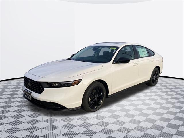 new 2025 Honda Accord car, priced at $30,650