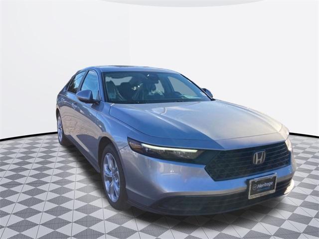 new 2025 Honda Accord car, priced at $28,202