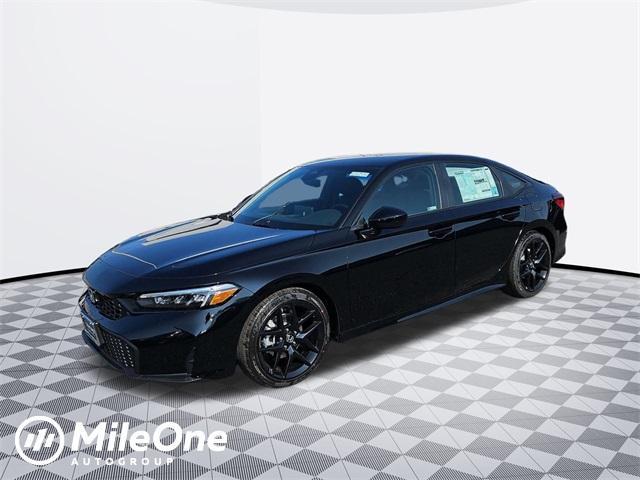 new 2026 Honda Civic car, priced at $27,195