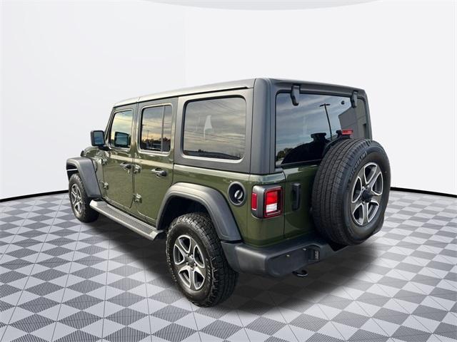 used 2021 Jeep Wrangler Unlimited car, priced at $29,788