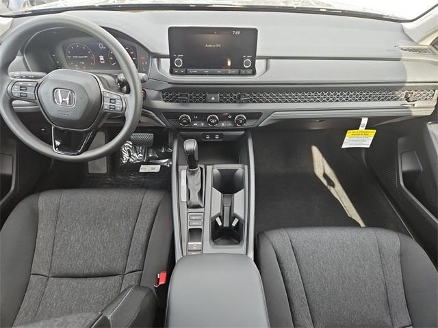 new 2025 Honda Accord car, priced at $28,257