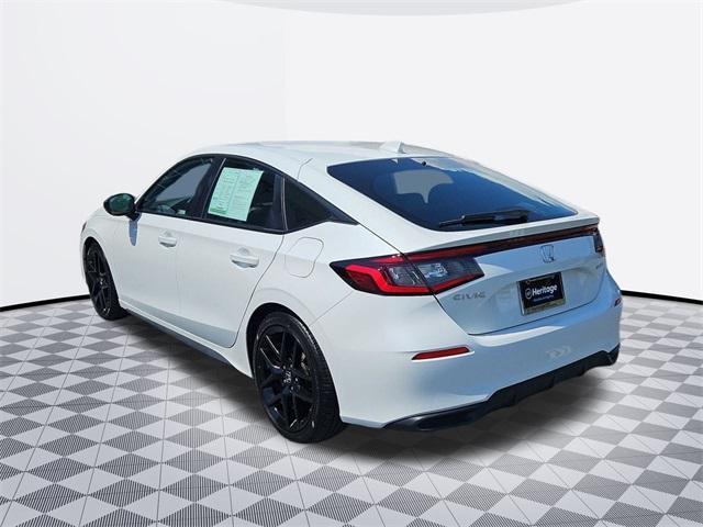 used 2022 Honda Civic car, priced at $24,500