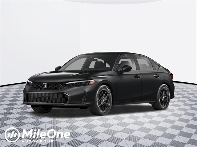 new 2025 Honda Civic car, priced at $26,600