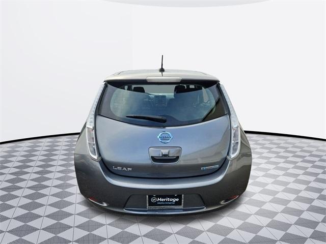 used 2015 Nissan Leaf car, priced at $6,500