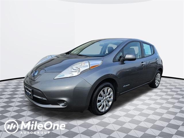 used 2015 Nissan Leaf car, priced at $6,500