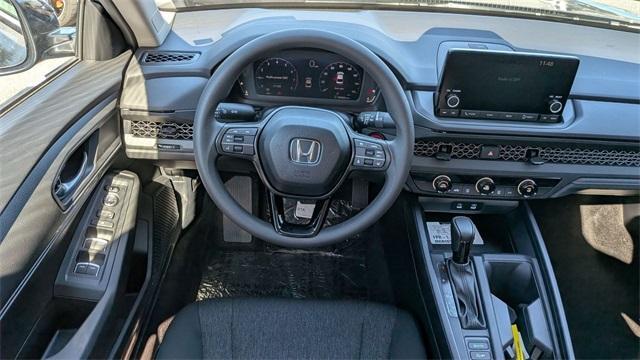 new 2025 Honda Accord car, priced at $28,302