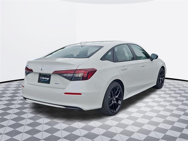 new 2025 Honda Civic Hybrid car, priced at $29,373