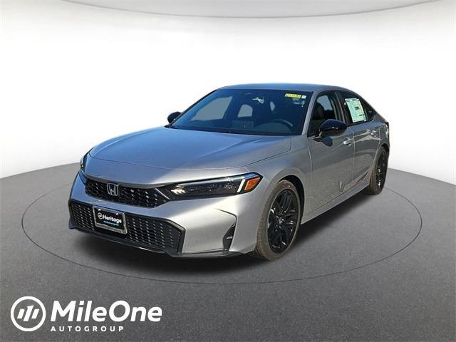 new 2026 Honda Civic car, priced at $26,540