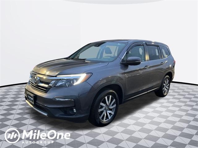 used 2021 Honda Pilot car, priced at $27,588