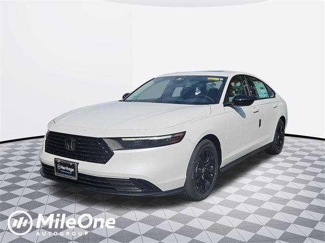 new 2025 Honda Accord car, priced at $30,750