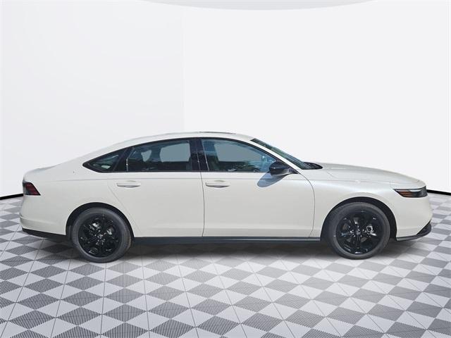new 2025 Honda Accord car, priced at $30,750