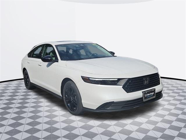 new 2025 Honda Accord car, priced at $30,750